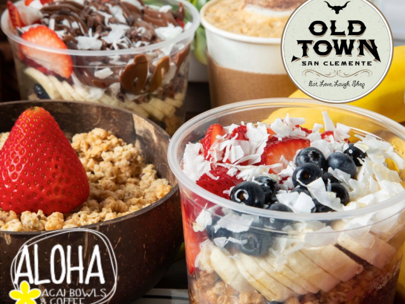Aloha Acai Bowls and Coffee Old Town San Clemente